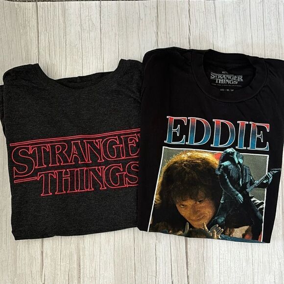 Netflix Stranger Things T-Shirt Bundle - Picture 1 of 8